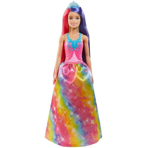 Кукла Barbie Принцесса Игра с волосами Mattel GTF38