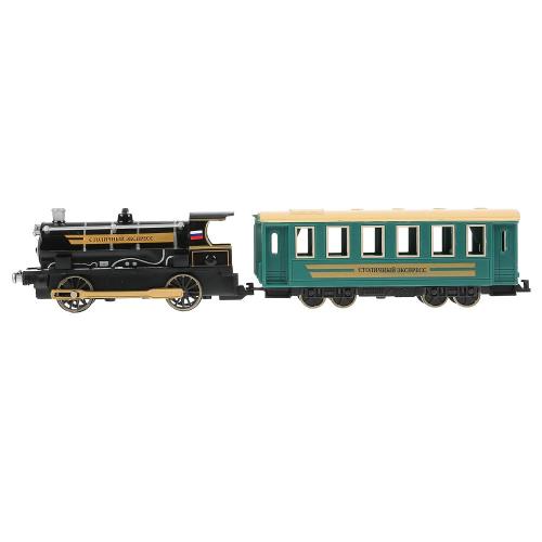 Модель Поезд с вагоном Технопарк CT10-038-BU-WB фото 2