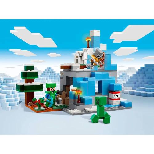 Конструктор Lego Minecraft 21243 Ледяные вершины фото 5