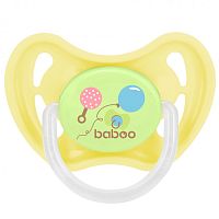 Соска-пустышка ночная Baby Shower 0 мес+ Baboo 5-017