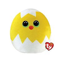 Игрушка Squish-a-boos Цыплёнок в яйце Hatch 35 см Beanie Babies Ty Inc 39332