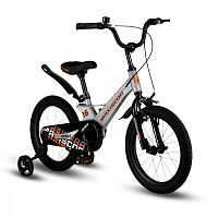Велосипед детский Maxiscoo Space Стандарт 16'' 2024 Maxitoys MSC-S1633 серый жемчуг