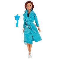 Кукла София в синем пальто Карапуз 66001-C12-S-BB