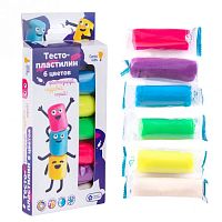 Набор для детской лепки Тесто-пластилин 6 цветов Dream Makers TA1090