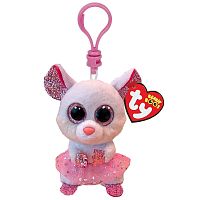 Мягкая игрушка-брелок Beanie Boo's Мышка - балерина Nina 10 см Ty Inc 35246