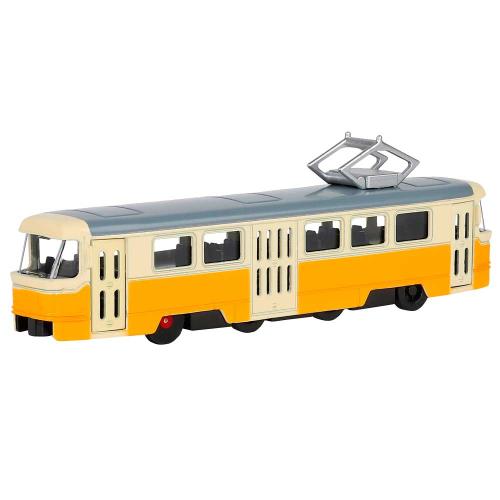 Машинка коллекционная Трамвай Автопанорама JB1251425 фото 3