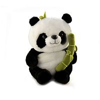 Мягкая игрушка Панда с бамбуком 45 см