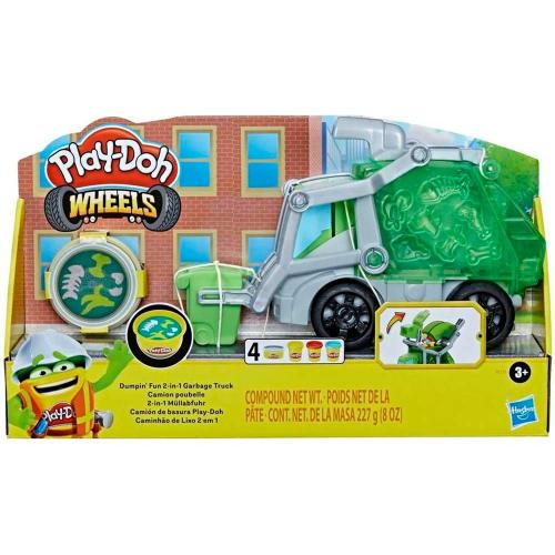 Набор игровой Play-Doh Wheels Мусоровоз 2в1 Hasbro F5173 фото 2