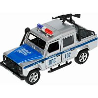 Машина Land Rover Defender Pickup Полиция 12см Технопарк DEFPICKUP-12POL-ARMSR