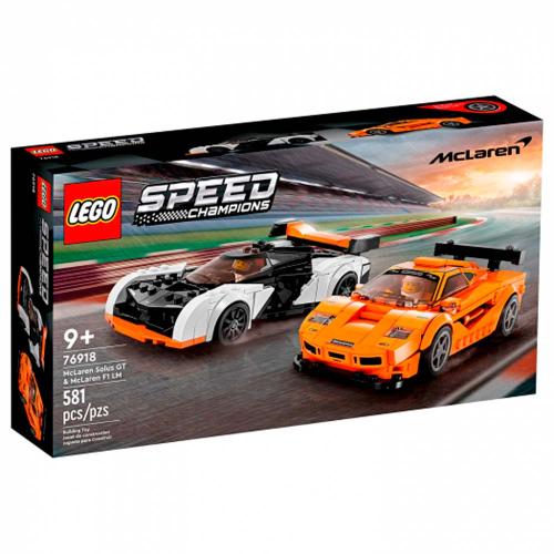 Конструктор Lego Speed Champions McLaren Solus GT и McLaren F1 LM 76918 фото 7
