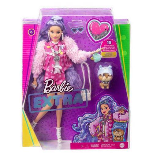 Кукла Barbie Экстра Милли с сиреневыми волосами Mattel GXF08 фото 2