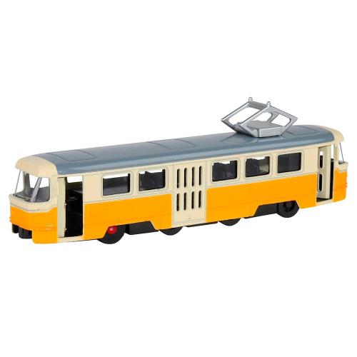 Машинка коллекционная Трамвай Автопанорама JB1251425 фото 2